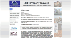 Desktop Screenshot of jmhpropertysurveys.co.uk
